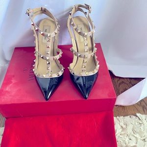 Valentino Rockstud stiletto heels. Original bag and dust bag included.